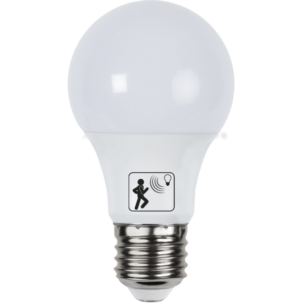 LED lampa E27 | A60 | Rörelsesensor | 8.3W 357-09-3 361823 - 2