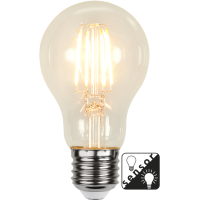 LED lampa E27 | A60 | dag-natt sensor | 2100K | 4,2W [Star Trading] 353-20-6 362041
