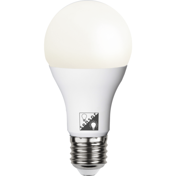 LED lampa E27 | A60 | dag-natt sensor | 2700K 11W [Star Trading] 357-07-2 361821 - 2
