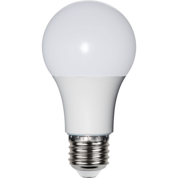 LED lampa E27 | A60 | frostad | 2700K | 6W | dimbar [Star Trading] 358-12 361480 - 2