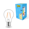 LED lampa E27 | A60 | klar | 2.5W [123ink]
