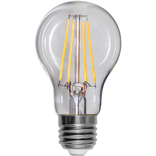 LED lampa E27 | A60 | klar | 810lm | 8W | dimbar [Star Trading] 352-32-2 361473 - 2