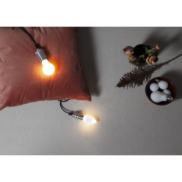 LED lampa E27 | A60 | opal | 2700K | 3W [Star Trading] 375-28 361814 - 2