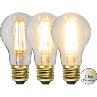 LED lampa E27 | A60 | soft glow | 6.5W | 3-stegs dimbar 354-84-1 361830