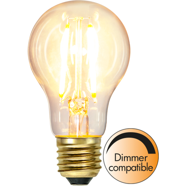LED lampa E27 | A60 | soft glow | 7W | dimbar [Star Trading] 353-23-1 361482 - 1