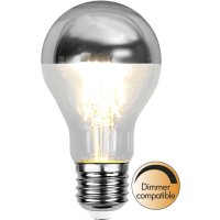 LED lampa E27 | A60 | top coated silver | 4W | dimbar [Star Trading] 352-96 361832