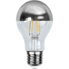 LED lampa E27 | A60 | top coated silver | 4W | dimbar [Star Trading] 352-96 361832 - 2