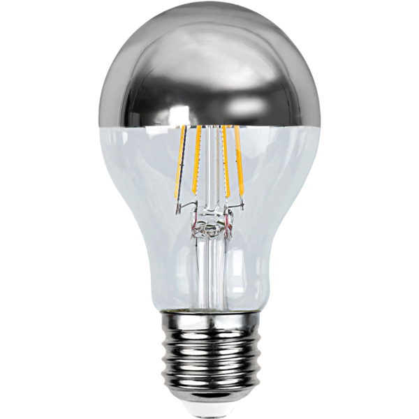 LED lampa E27 | A60 | top coated silver | 4W | dimbar 352-94-1 361832 - 2