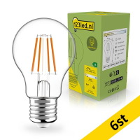 LED lampa E27 | A60 klar | 2700K | 2,2W (40W) [123ink] 6st LDR02399