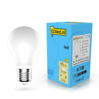 LED lampa E27 | A60 matt | 2200-2700K | 7W (60W) | dimbar [123ink] LDR02092