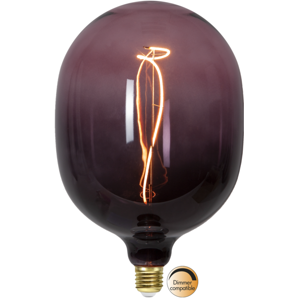 LED lampa E27 | C150 | 1600K | 4W | rosa | dimbar [Star Trading] 366-50-2 501562 - 1
