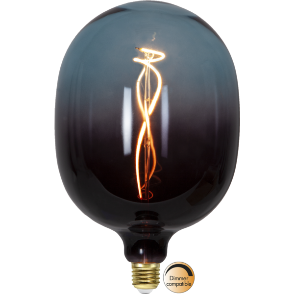 LED lampa E27 | C150 | 2400K | 4W | blå | dimbar [Star Trading] 366-54-1 501566 - 1