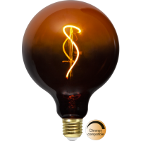 LED lampa E27 | G125 | 1600K | 4W | dimbar [Star Trading] 366-57 361835