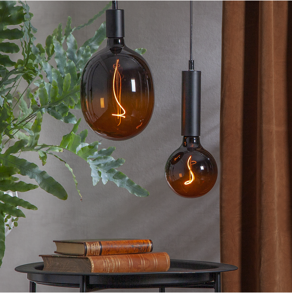 LED lampa E27 | G125 | 1600K | 4W | dimbar [Star Trading] 366-57 361835 - 2