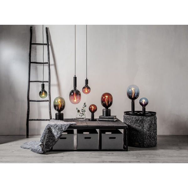 LED lampa E27 | G125 | 1600K | 4W | dimbar [Star Trading] 366-57 361835 - 5