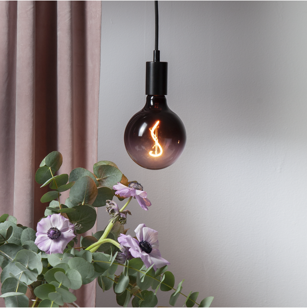 LED lampa E27 | G125 | 2000K | 4W | dimbar [Star Trading] 366-51-2 361836 - 2