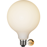 LED lampa E27 | G125 | 2600K | 5W | dimbar [Star Trading] 363-43-1 361841