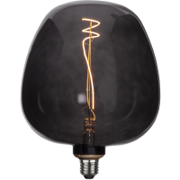 LED lampa E27 | G125 | 2W | svart [Star Trading] 355-12 501556