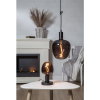 LED lampa E27 | G125 | 2W | svart [Star Trading] 355-12 501556 - 2