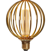 LED lampa E27 | G125 | 4.3W | dimbar [Star Trading] 353-98 501553