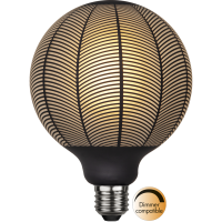 LED lampa E27 | G125 | graphic pine | 4W | dimbar 366-43 361839
