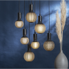 LED lampa E27 | G125 | graphic pine | 4W | dimbar 366-43 361839 - 2