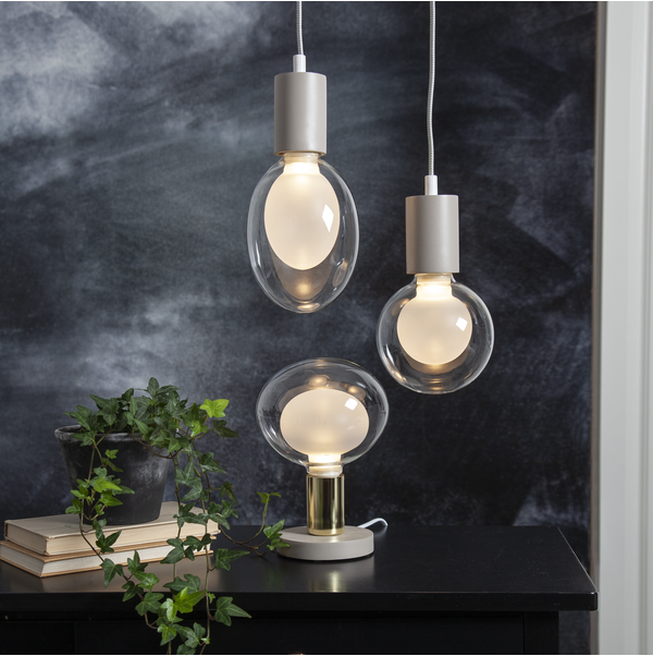 LED lampa E27 | G150 | 3.5W | 3-stegs dimbar [Star Trading] 366-34 361884 - 2