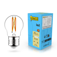 LED lampa E27 | G45 | 2200-2700K | 2.5W (25W) | dimbar [123ink] LDR02072