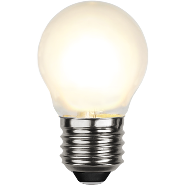 LED lampa E27 | G45 | frostad | 4W 350-26 361846 - 1
