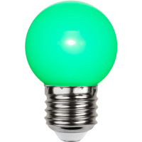 LED lampa E27 | G45 | grön | utomhus | 1W 336-43-2 361853