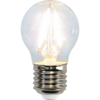 LED lampa E27 | G45 | klar | 2W [Star Trading] 351-22 361485