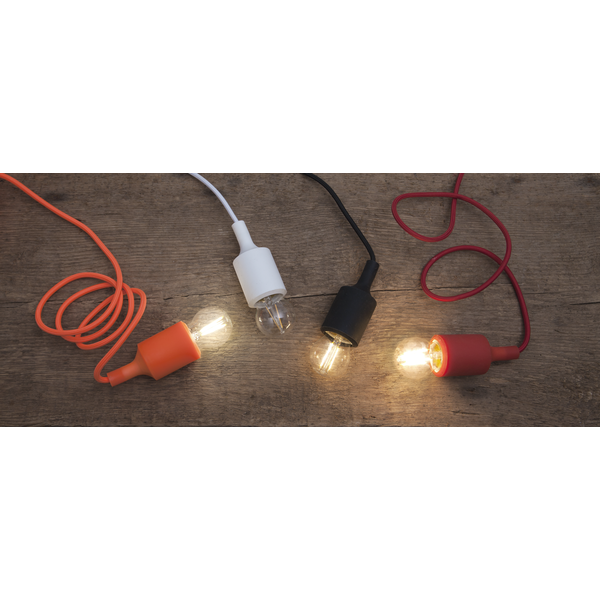 LED lampa E27 | G45 | klar | 2W [Star Trading] 351-22 361485 - 3