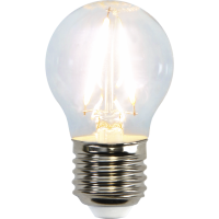 LED lampa E27 | G45 | klar | 2W 351-22 361485