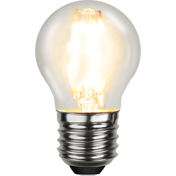 LED lampa E27 | G45 | klar | 4W [Star Trading] 351-26 361845 - 1