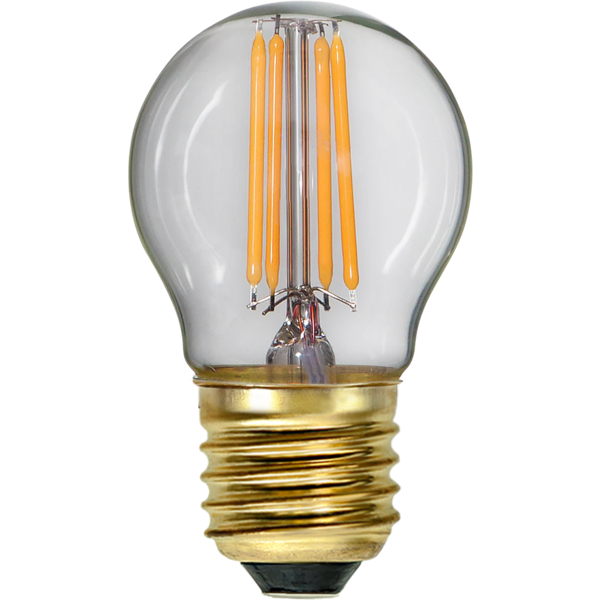 LED lampa E27 | G45 | soft glow | 4W | dimbar [Star Trading] 353-16-1 361492 - 4