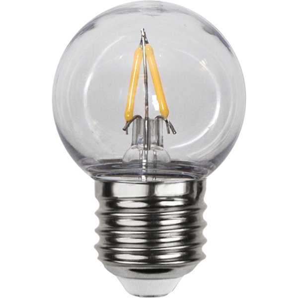 LED lampa E27 | G45 | utomhus | 0.6W [Star Trading] 359-31-1 361855 - 2