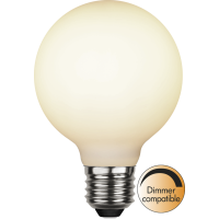 LED lampa E27 | G80 | 2600K | 5W | dimbar [Star Trading] 363-41-1 361857
