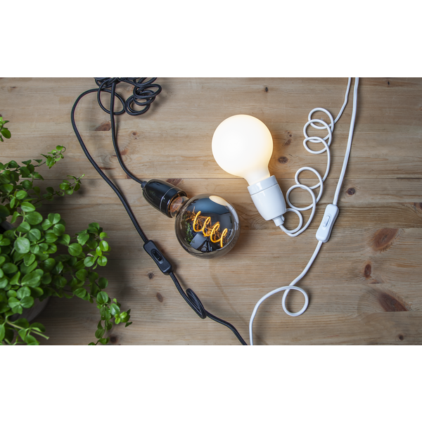 LED lampa E27 | G95 | 2600K | 5W | dimbar [Star Trading] 363-42-1 361863 - 3