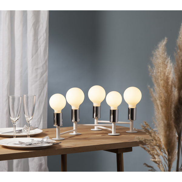 LED lampa E27 | G95 | 2600K | 5W | dimbar [Star Trading] 363-42-1 361863 - 4