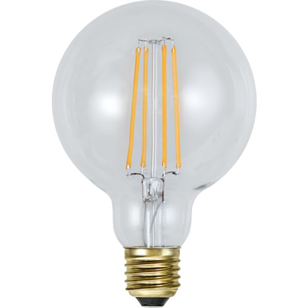 LED lampa E27 | G95 | soft glow | 3.6W | dimbar [Star Trading] 352-53-1 361496 - 2