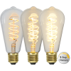 LED lampa E27 | ST64 | 4W | 3-stegs dimbar (memory) [Star Trading] 354-90-1 361887 - 1