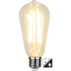 LED lampa E27 | ST64 | Dag/natt-sensor | 4.2W