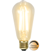 LED lampa E27 | ST64 | soft glow | 3.6W | dimbar [Star Trading]