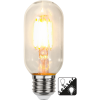 LED lampa E27 | T45 | dag-natt sensor | 2100K | 4W [Star Trading]
