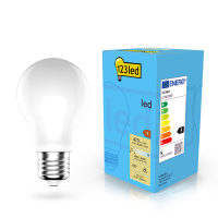 LED lampa E27 dimbar | A60 matt | 2200-2700K | 4.5W (40W) [123ink] LDR02088