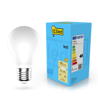 LED lampa E27 dimbar | A60 matt | 2200-2700K | 7W (60W) [123ink] LDR02092