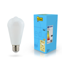 LED lampa E27 dimbar | ST64 matt | 2700K | 7W (60W) [123ink] LDR02116