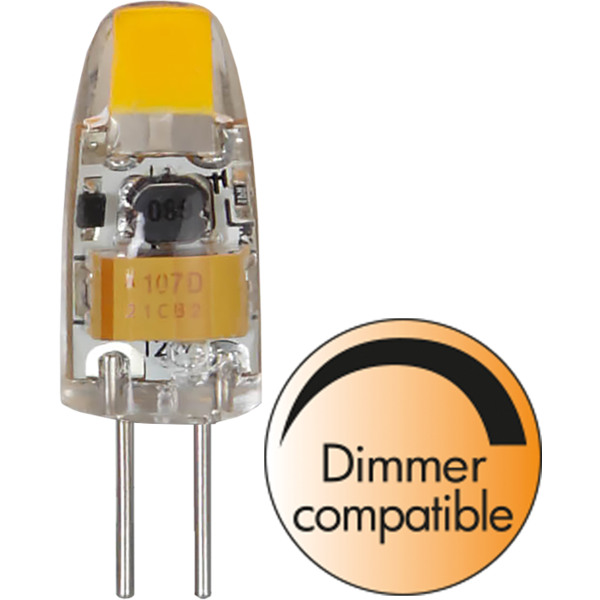 LED lampa G4 | Halo LED | 2800K | 1.1W | dimbar [Star Trading] 344-25 362026 - 1