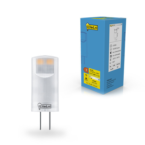 LED lampa G4 | SMD | 2700K | 1W (13W) [123ink] LDR02338 - 1