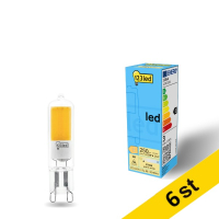 LED lampa G9 | COB | klar | 2700K | 2.2W | 6st [123ink] LDR01955